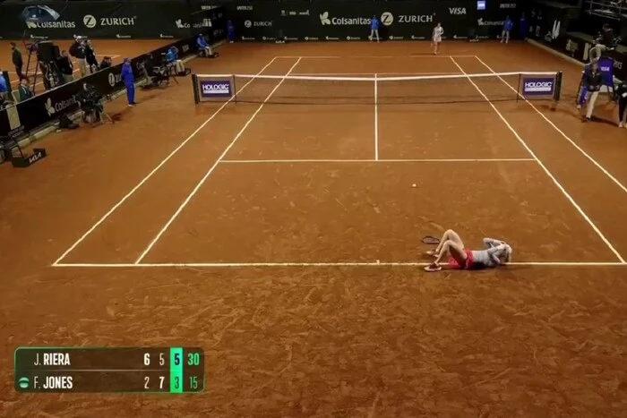 Британська тенісистка без свідомості під час матчу