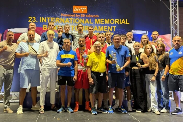 Сборная Украины по боксу U-23 на наградном турнире