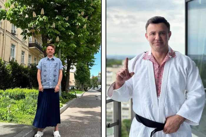 Тищенко в кімоно, Клопотенко в юбке