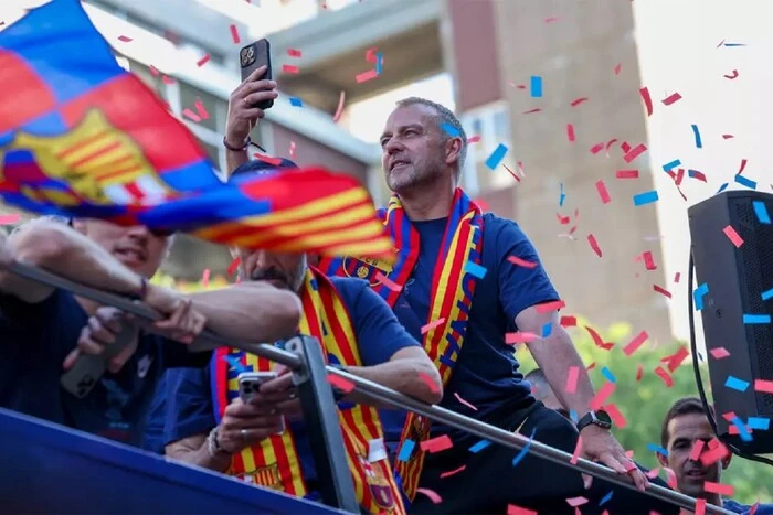 Чемпионский парад «Барселоны» собрал более 600 тысяч участников