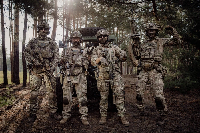 Специальное подразделение СБУ «Альфа» на празднике