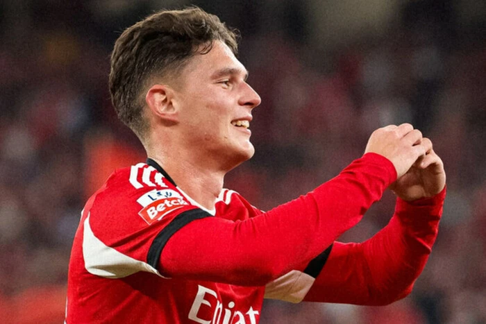 Судаков відзначився забитим м'ячем за «Бенфіку»