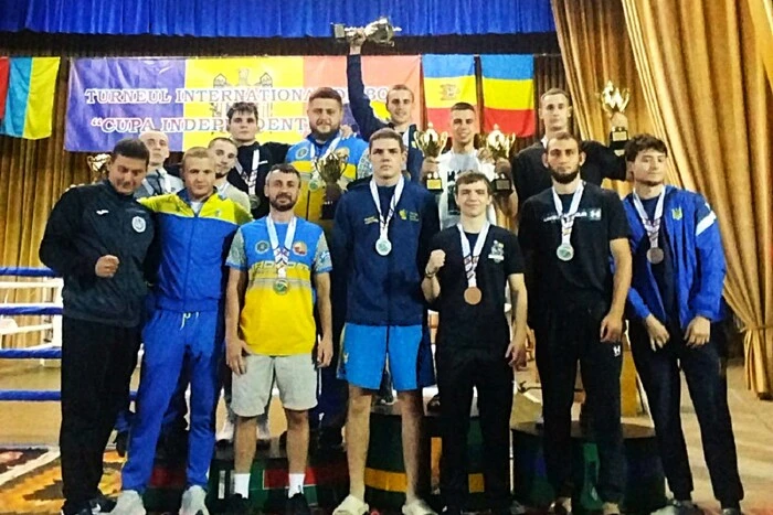 Украинские боксеры на международном турнире