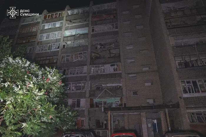 Дитина серед постраждалих у торговому центрі у Сумах