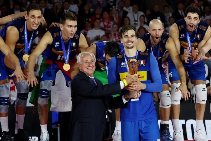 Волейбольний матч Італія - Росія