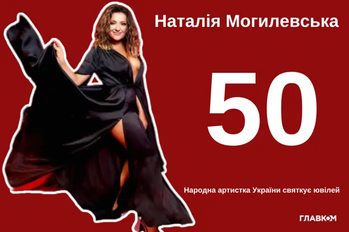 Наталія Могилевська в різні віки