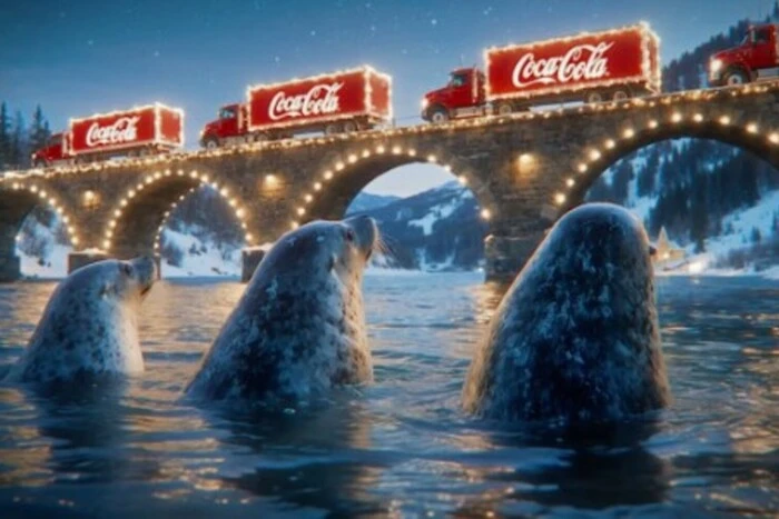 Різдвяна реклама Coca-Cola з використанням ШІ