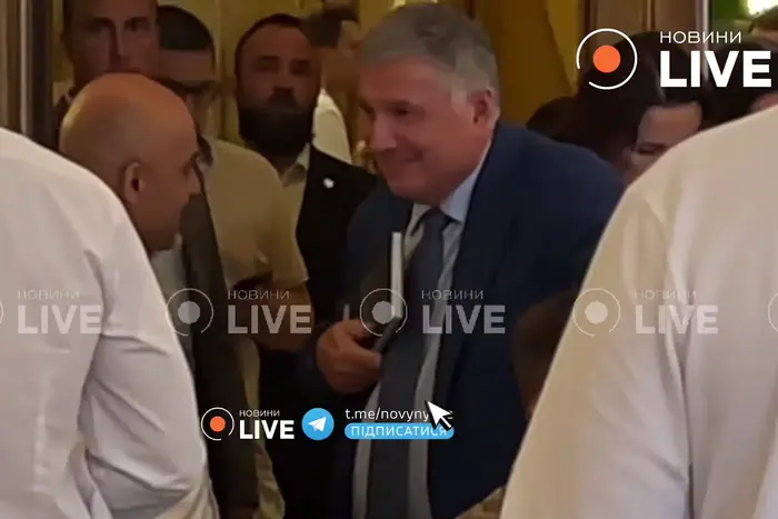 Аваков на фоні Римських пам'яток