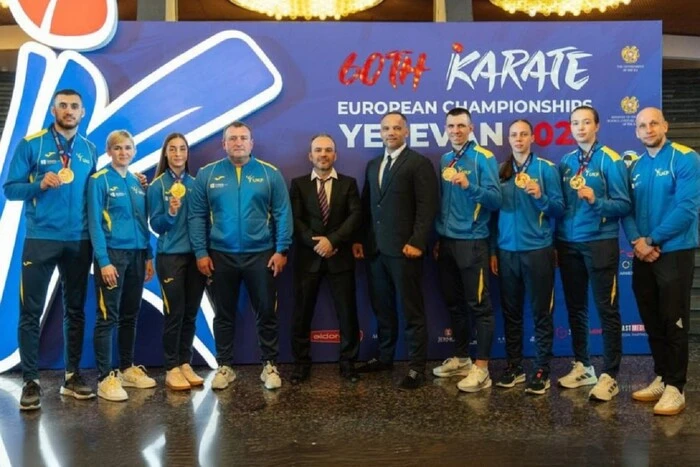 Украина завершила чемпионат Европы по карате