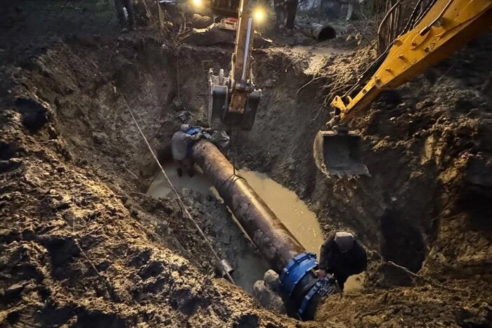 Роботи на ліквідації аварії у Львові