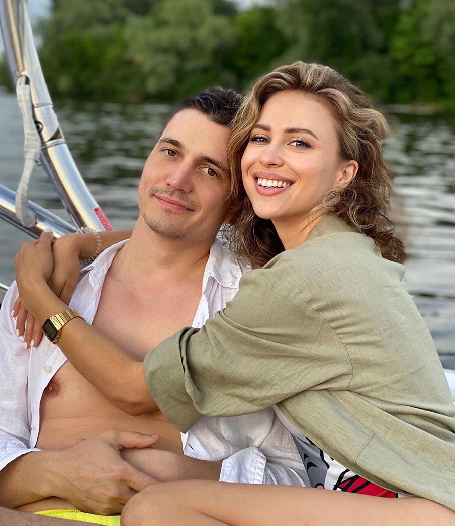 Модель Вика Маремуха и ее мужчина