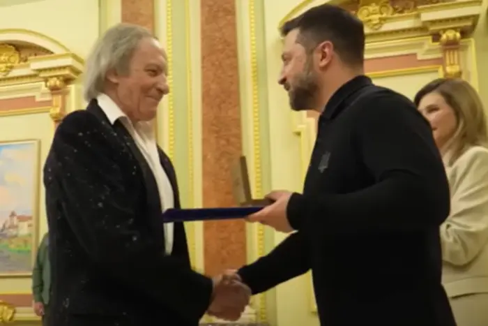 Василь Зінкевич дарит президенту незабываемые впечатления