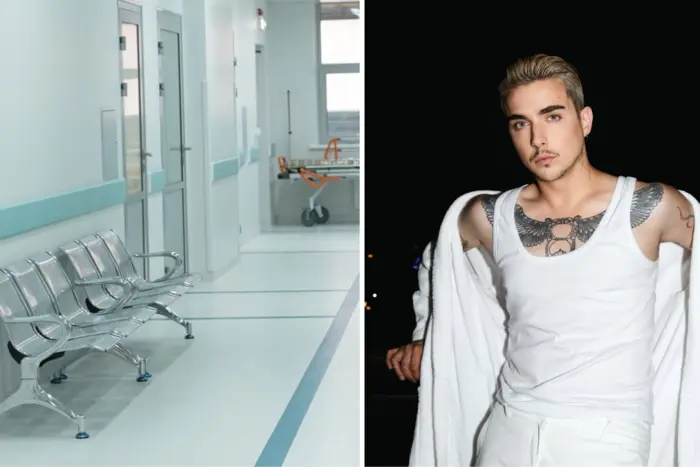 Співак Melovin у лікарні під крапельницями