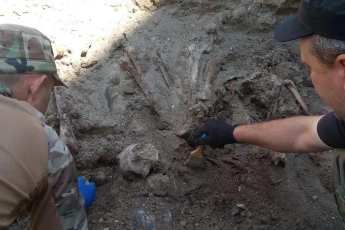 Ексгумація жертв Волинської трагедії на Тернопільщині