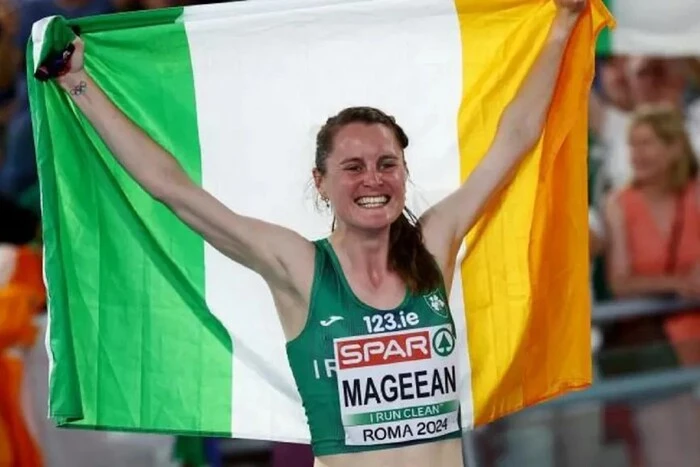 Чемпіонка Європи з легкої атлетики у халаті