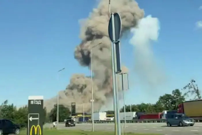 Взрыв на АЗС рядом с Житомиром