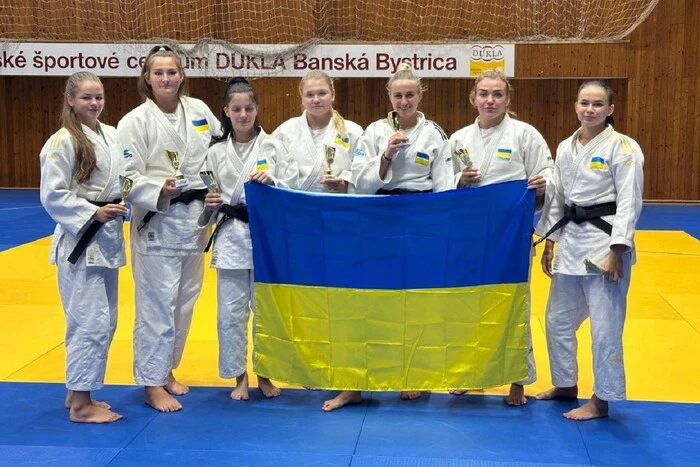 Дзюдоїстки з України на п'єдесталі у Словаччині