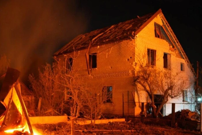 Дроны напали на Украину