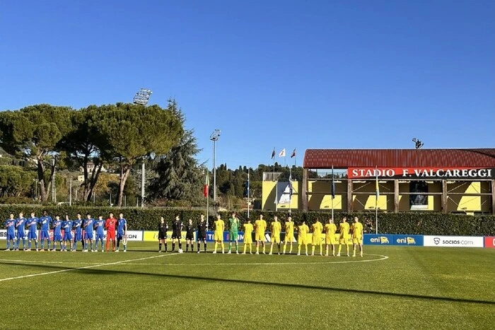 Юнацька збірна України програла Італії