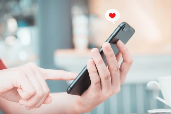 Пара в интернете - счастье