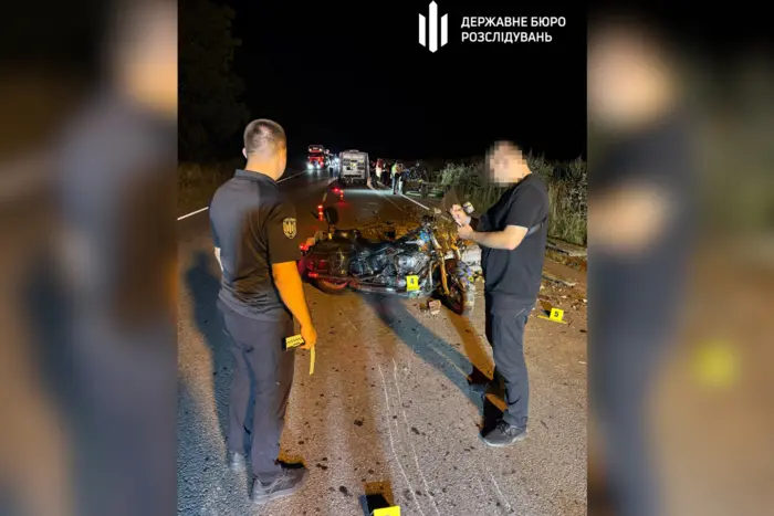 Фото места аварии на Рущишине