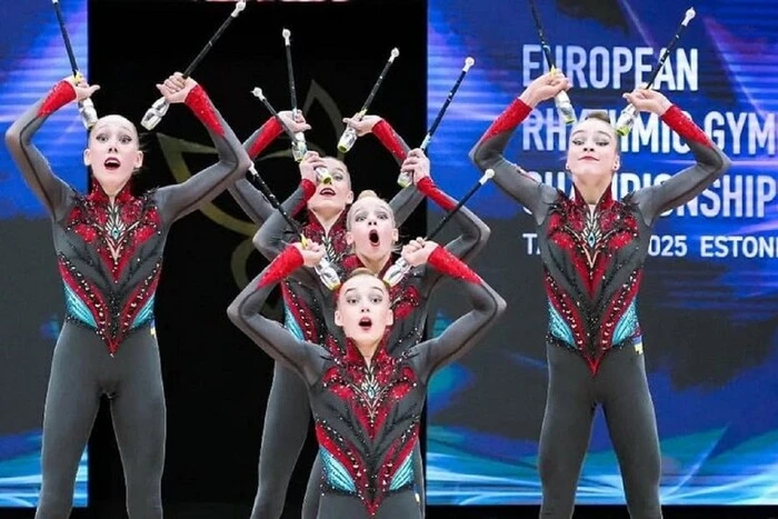 Украина золото Европы художественная гимнастика