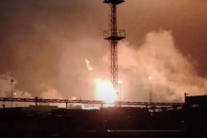 Поражение стратегических объектов нефтеперерабатывающей инфраструктуры