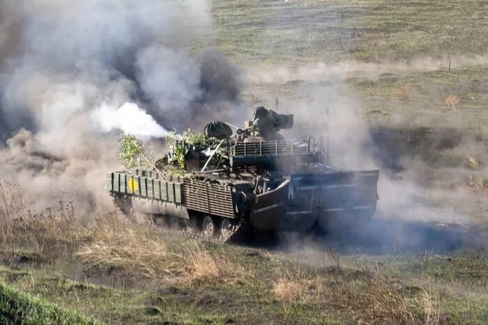 Лінія фронту відображається на мапі
