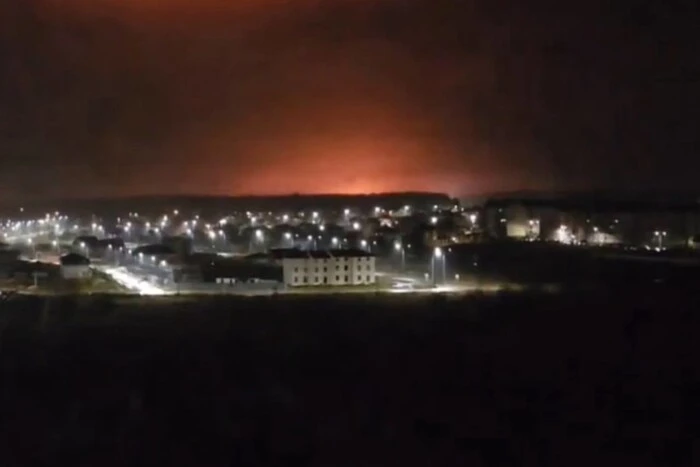 Изображение поврежденной подстанции во Владимирской области РФ