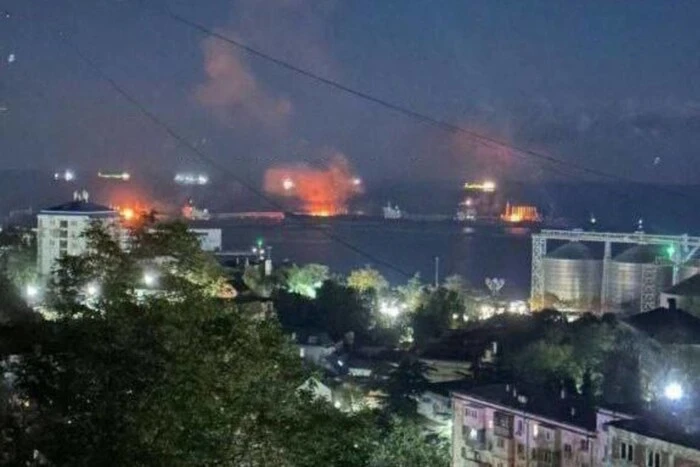 Фото взрыва на Луганщине