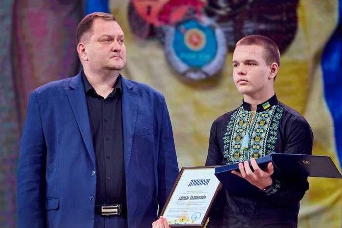 Школьник-герой получает премию «Скарб нации 2025»