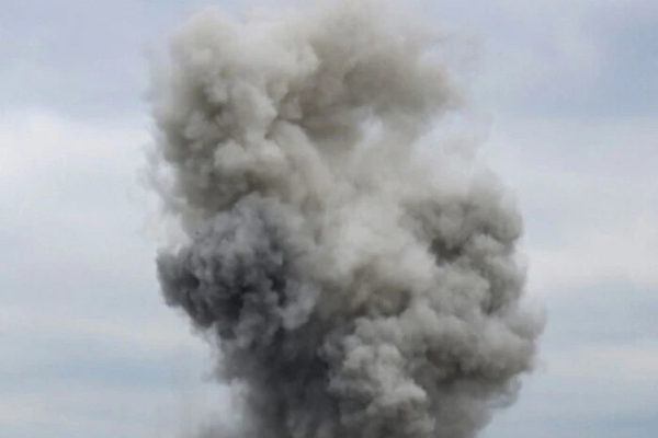 Взрыв на складе боеприпасов в Николаевской области