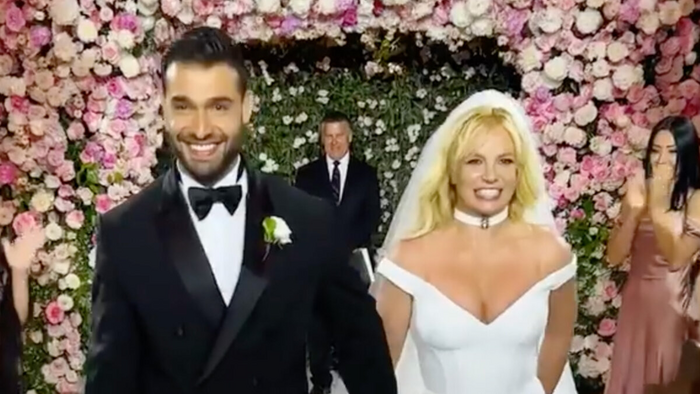 Колишній чоловік Брітні Спірс під час весілля