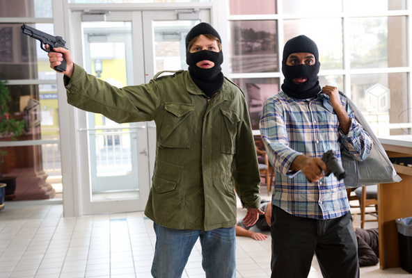 Грабеж и поджог. Пожар в салоне красоты