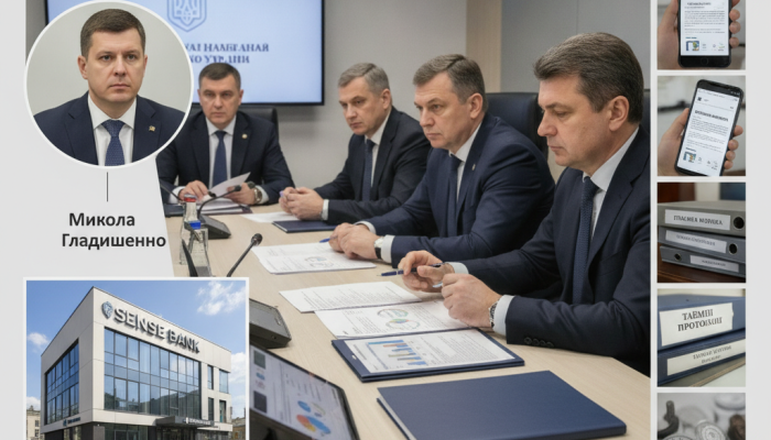 Логотип Сенс Банку на странице НБУ