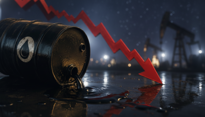 Падение цен на нефть на 40%