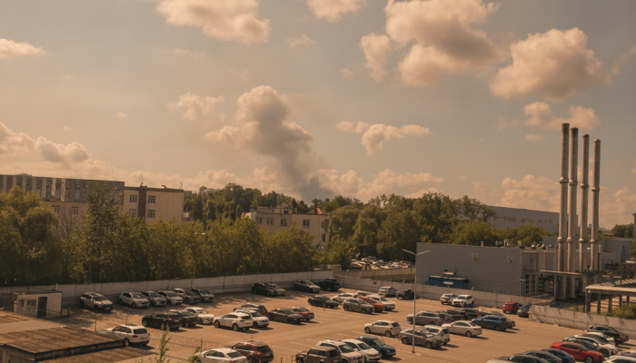 Остановился завод Лукойл в Перми