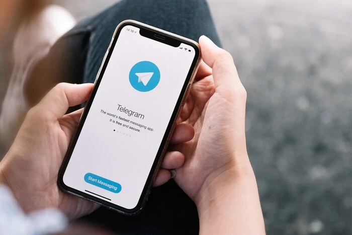 Картинка заблокированного Телеграм-канала с распространением личных данных