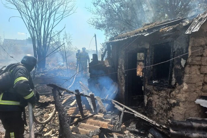 Фото атаки РФ на Днепропетровщину