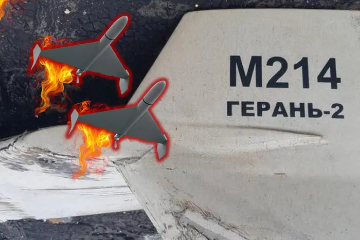 Беспилотник «Герань-2» на сумщинском небе