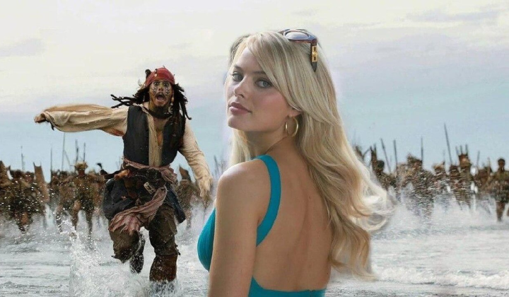 Марґо Роббі в образі Джека Горобця