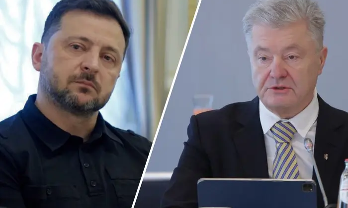 Poroshenko and Zelensky meet after many years