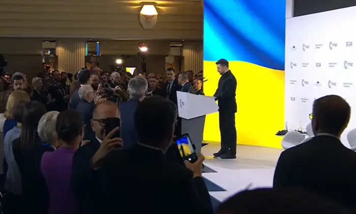 Зеленський на конференції: ППО, ракети, виробництво зброї