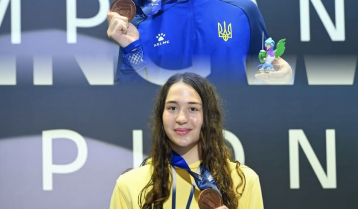 Ukrainian cadets won two bronze medals