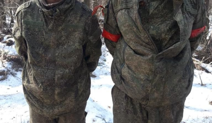 First Russian war prisoners: 93rd brigade