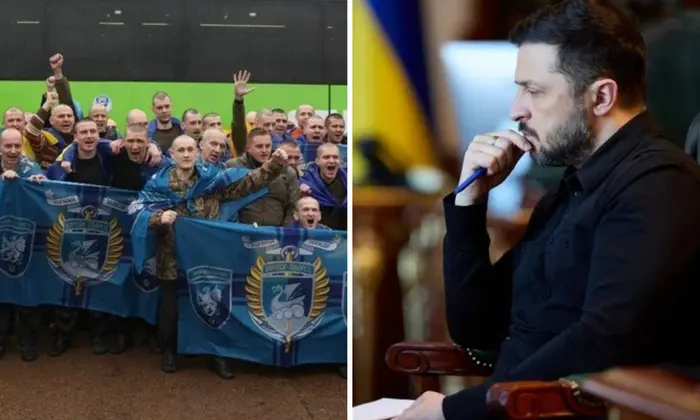 Ukrainian defenders returning home