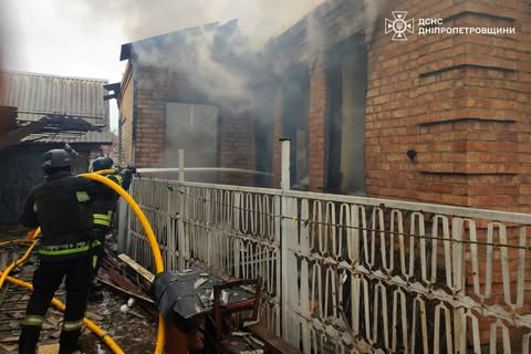 Руйнування внаслідок атаки на Дніпропетровщині