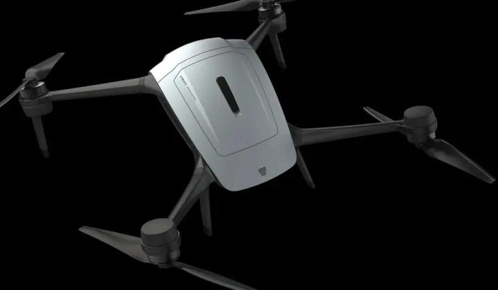 Drone at 10,438 meters altitude