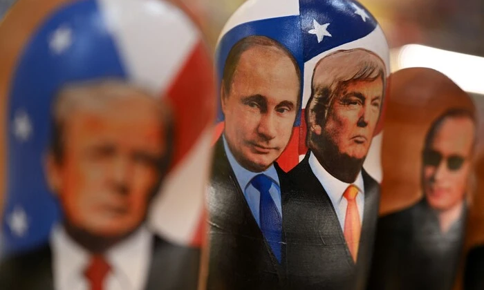 Логотип бренду 'Трамп' на упаковці ікри
