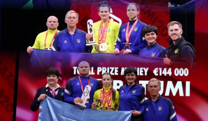 Украинские тяжелоатлеты на чемпионате Европы